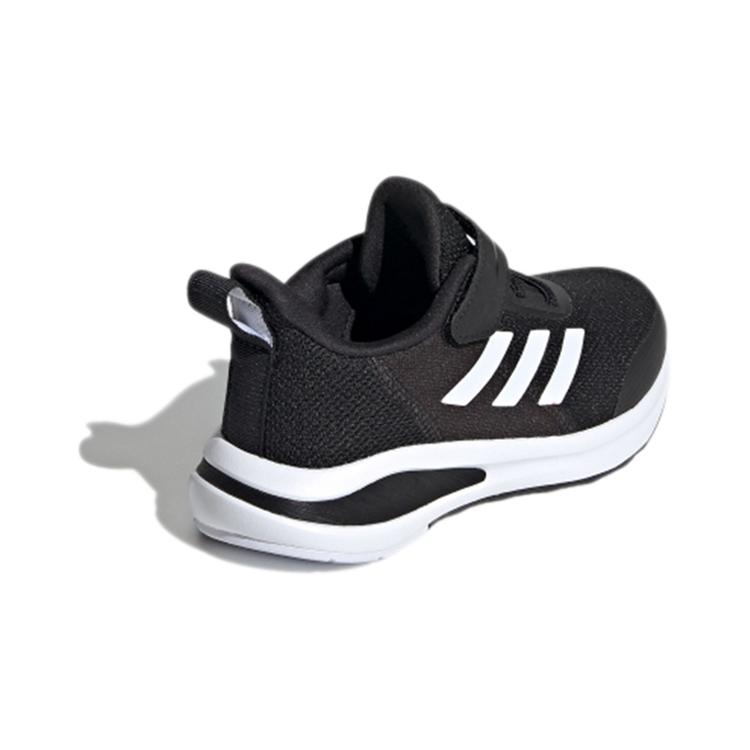 Adidas Fortarun El K Hook and loop Slip Resistant, Abrasion Resistant, Breathable Low top Kids' Running Shoes FW2579