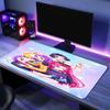 Kpop Hunter Mauspads - Rutschfeste Gummiunterlage, Glatte Oberfläche für Arbeit, Gaming, Büro und Zuhause, Schreibtisch-Mauspad