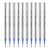 10Pcs Replacement Ballpoint Pen Refills Metal Ballpoint Refill Universal Pen Refills 0.5mm OR 0.7mm For Daily Writing