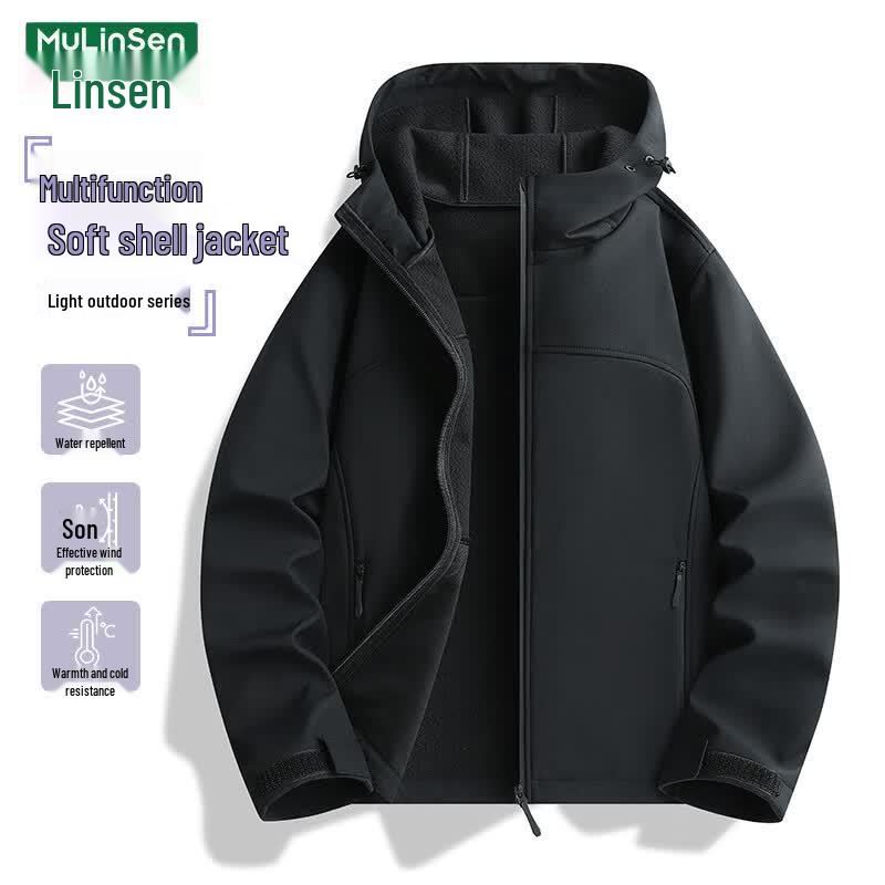 MULINSEN Women's Fleece Lined Softshell Outdoor Jacket