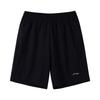 Li-Ning Versatile Loose Breathable Short Sleeve Comfortable Shorts Casual Sports Suit Men Suit Standard-White Black W879-2+W515-1