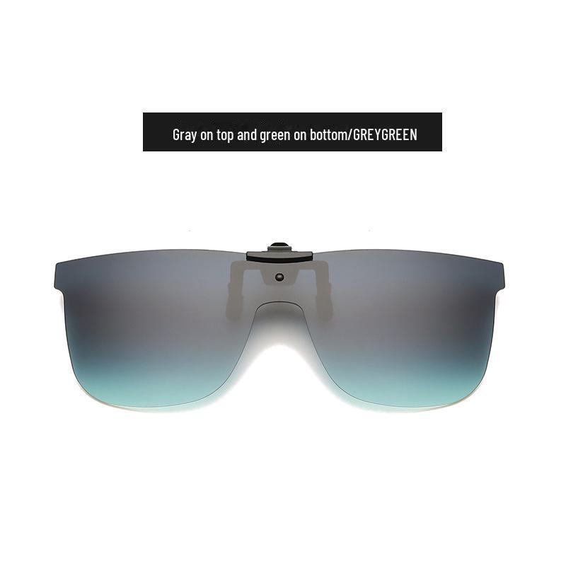 "2022 Gradientní Retro Klip-On Vyklápěcí Sluneční brýle s Myopickými Čočkami"