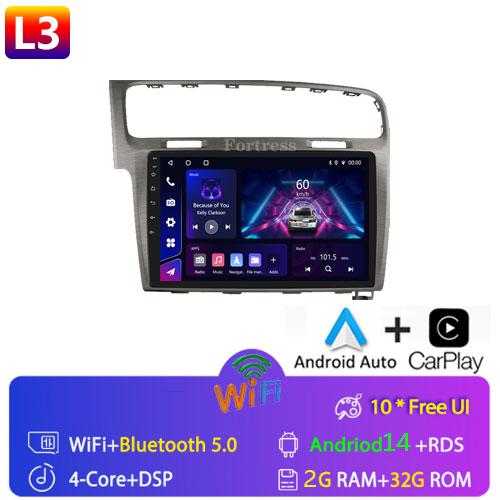 

Для Volkswagen VW Golf 7 2013 -2017 Android Авторадио Мультимедиа Видеоплеер 4G DSP Carplay GPS Стерео Интеллектуальная автомобильная система