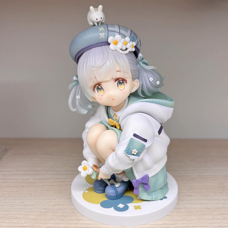 Frieren Beyond Journey'S End Frieren Treasure Box Sitting Posture Figures Collection Figures Model Toys Monster Anime Figure Toy