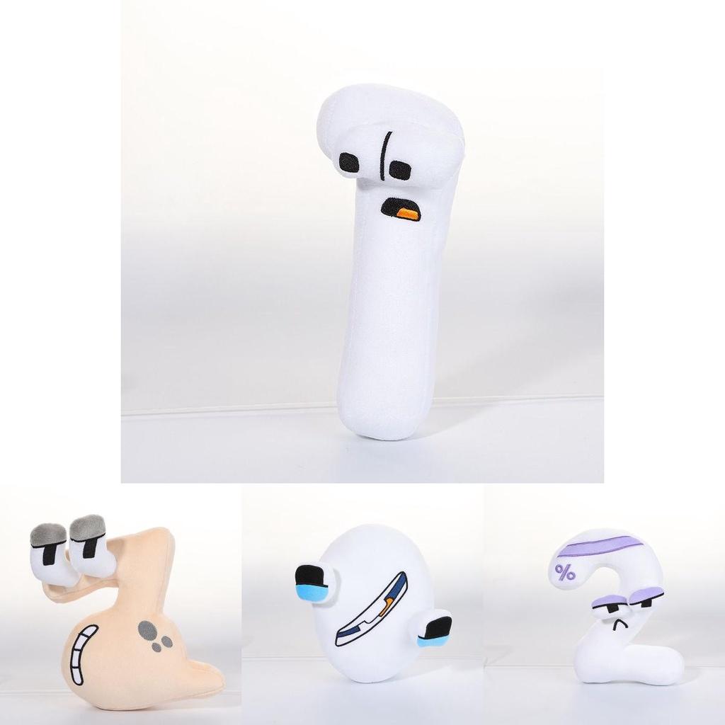Alphabet Lore Nummer Null Eins Plüschbabypuppe Lernspielzeug Heimdekoration Geschenk