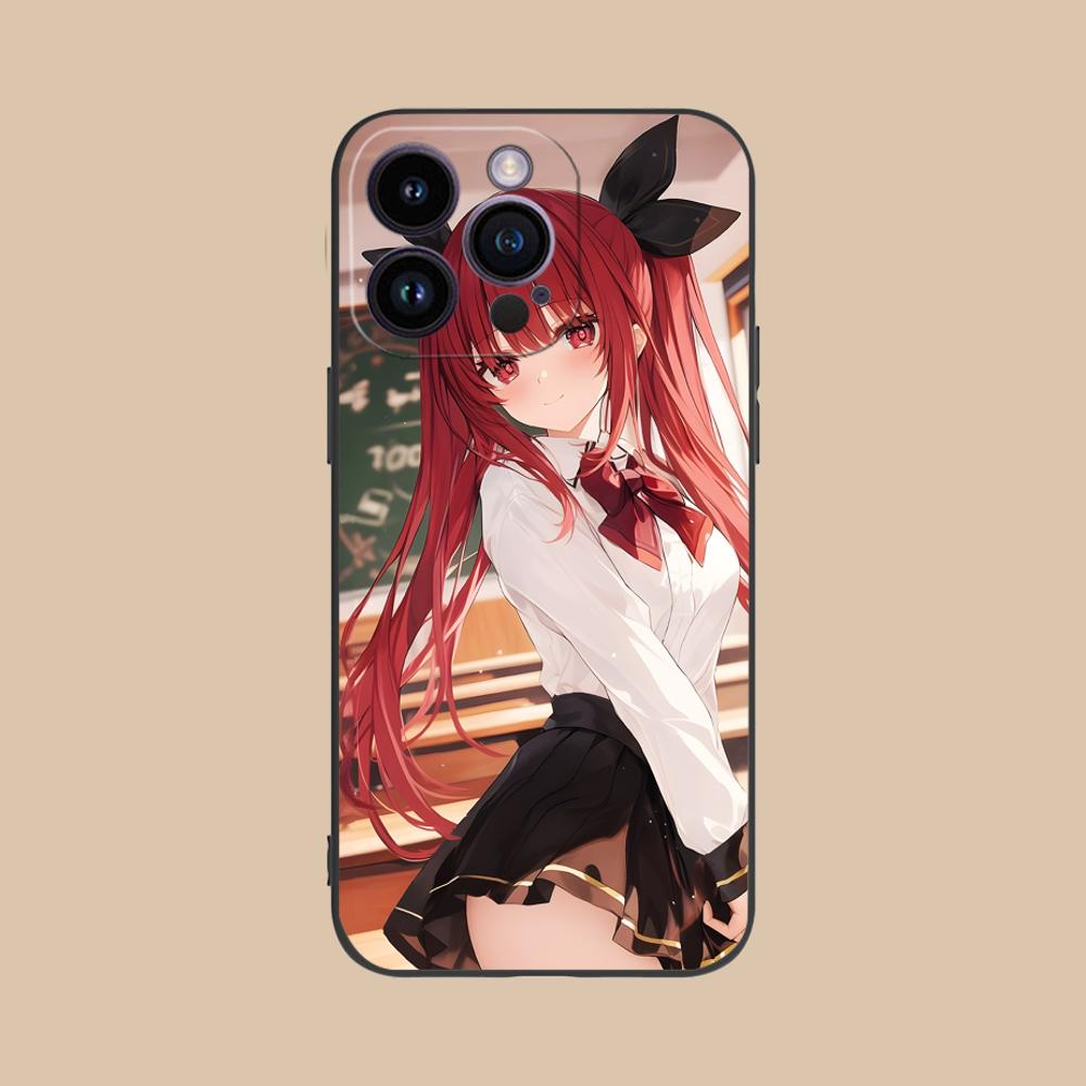 Date a Live Kotori Itsuka Printed Phone Case for iPhone 17 16 15 14 13 12 11 X XR XS 8 7 Air Pro Max Plus Mini TPU Shockproof