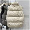 Women's Spring Autumn Loose Sleeveless Short Vest Jackets Solid Causal Warm Waistcoat Female Outerwear Tops