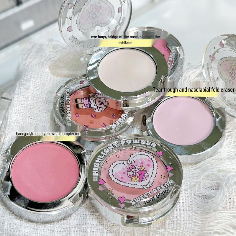 Toot Dodo Sweet Dream Highlight & Contour Blush Matte Powder
