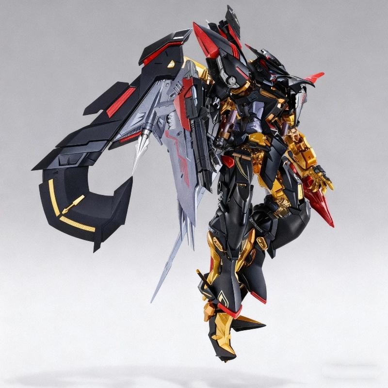 HG 1/144 Astray Gold Frame Kit di Montaggio Modello Action Figure Con Set di Armi Flight Pack Ornamento da Scrivania Regalo Collezione Giocattoli