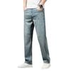 Tencel Jeans, Lightweight, Hong Kong Style, Soft, High-end Men's Jeans, Loose, Straight, Summer Trend And Versatile