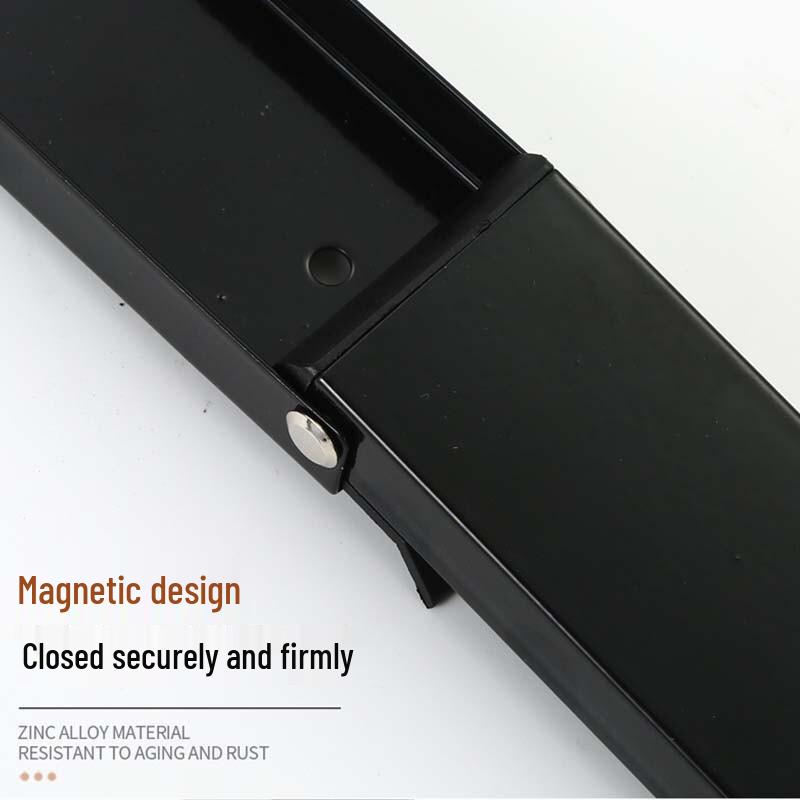 Bingyu Punch-Free Stainless Steel Foot-Operated Door Stop