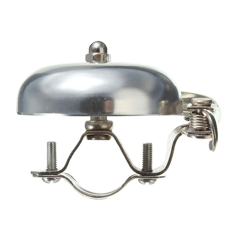 

Новый цикл Push Ride Bike Громкий звук One Touch Bell Ретро велосипедный руль серебряный