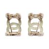CHANEL  Pierce gold metal/crystal Women
