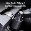 Tesla Model Y/3/YL Refreshed Dashboard & Car Door Cup Holder Accessories