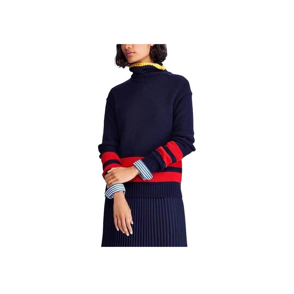 Polo Ralph Lauren Katoen met hoge hals Lange mouw Pullover Dames trui 211782689-001