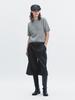 HAVELESS Sofy Alpaca Round Knit Top Gray