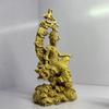 Solid Wood Water Moon Guanyin Statue,Finely Carved Chinese Buddha Statues,Modern Art Sculpture,Home Decoration, Feng Shui