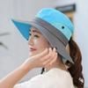New Large Brim Summer Quick Drying Bucket Hats Hiking Hat Adjustable Fishermen Caps Breathable Women Sunscreen Hat