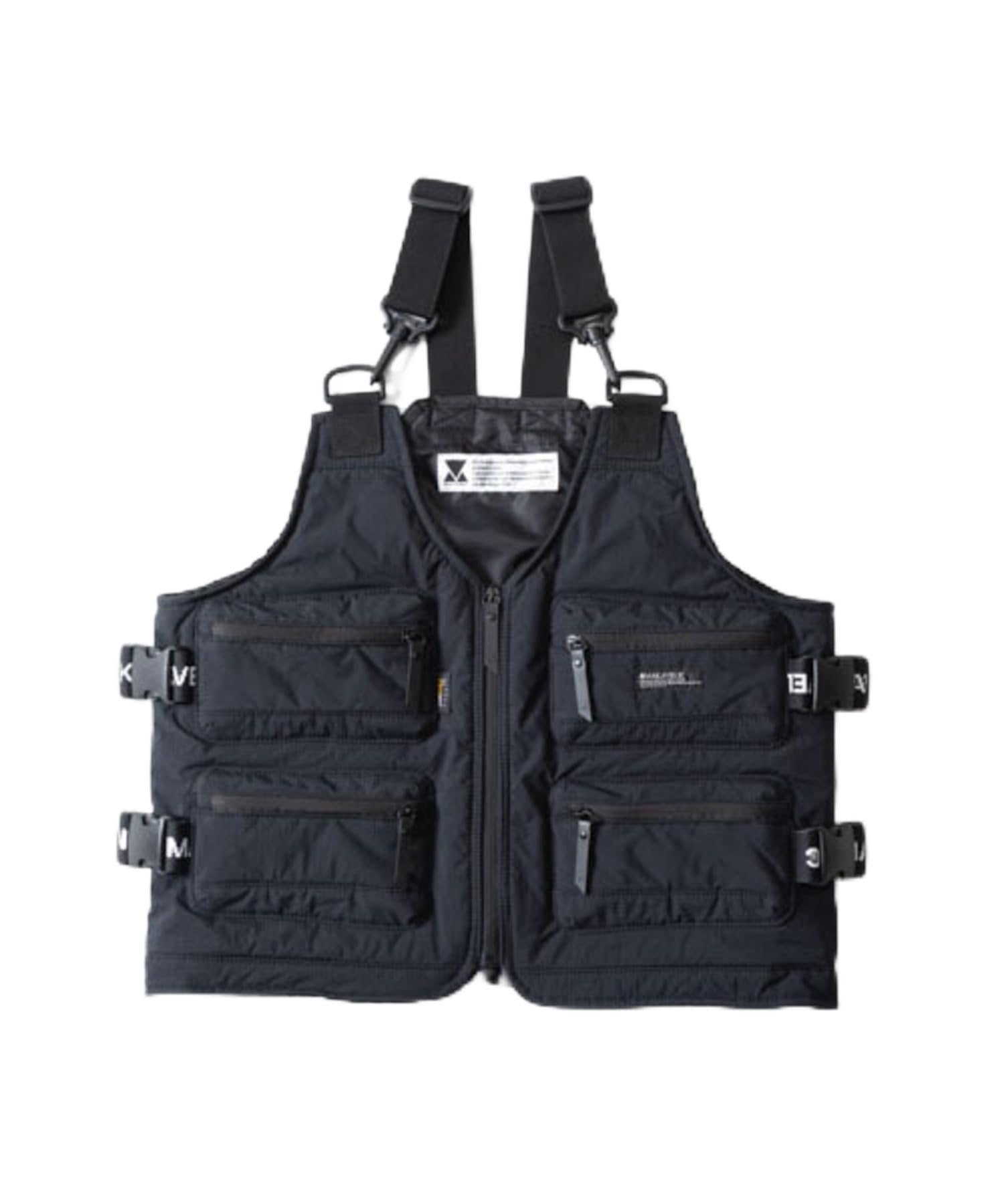 

[Machiavellic] Vest ZEPHYR BUZZ VS01 UTILITY VEST D.NAVY (994)