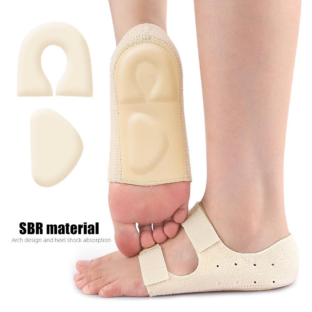 1 Pair Heel Protectors Cups With Arch Support - Foot Spur Pain Relief For Achilles Tendonitis Dry Cracked Heel Support Cushion