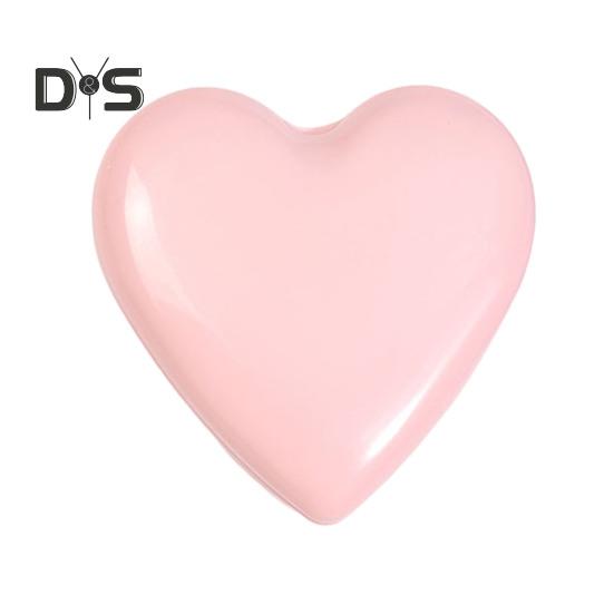 

Расческа Love Heart с зеркалом 2-в-1, мягкая щетина, массаж кожи головы, складная портативная антистатическая расческа с воздушной подушкой для укладки волос для мужчин и женщин