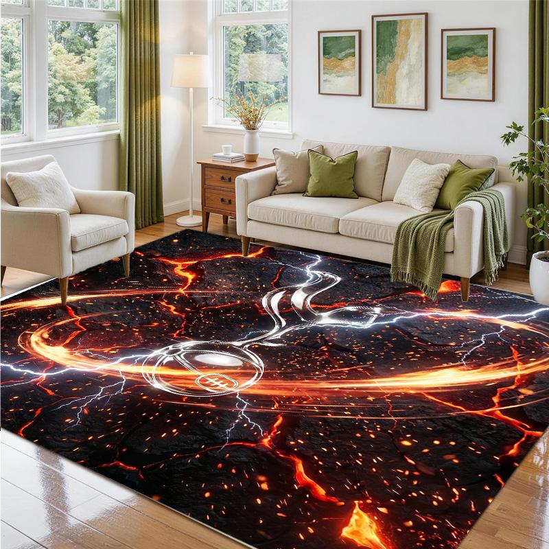Tottenham Hotspur Design Crystal Velvet Rug Soft Decorative Mat for Bedroom Entrance