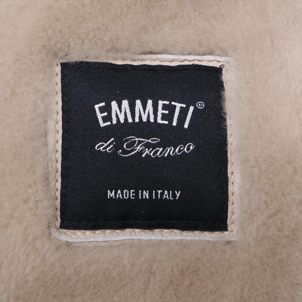 EMMETI Excellent Condition, Domestically Authorized, BR Exclusive, Gold Parts, ORWELL GHIACCIO B-3 Special Mouton Jacket 48 Light beigeUsed