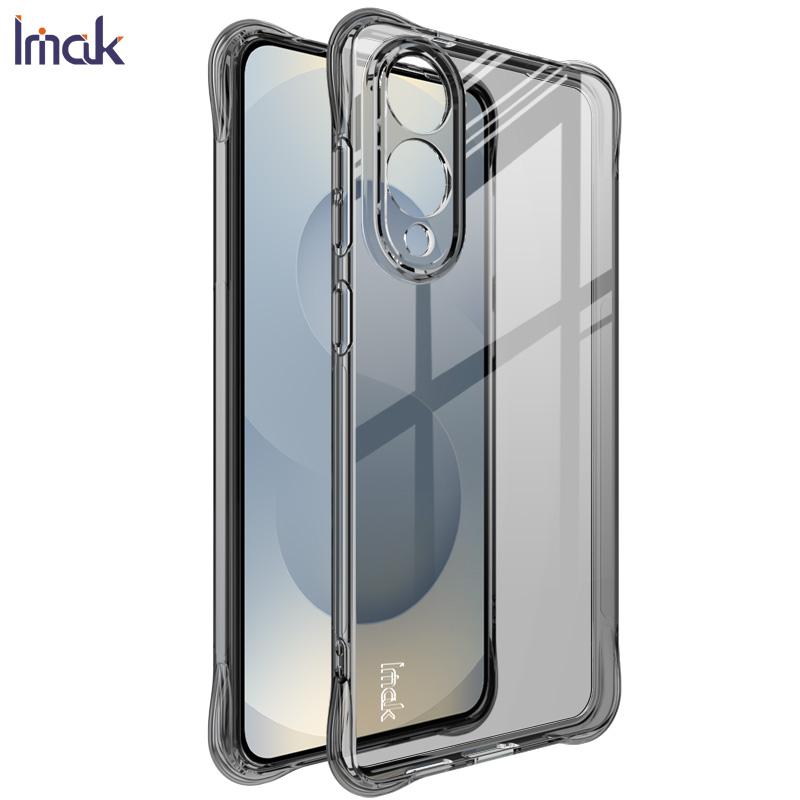 

Для Samsung Galaxy S25 Edge 5G чехол для телефона IMAK ударопрочный мягкий чехол Samsung S25 Edge 5G прозрачный черный
