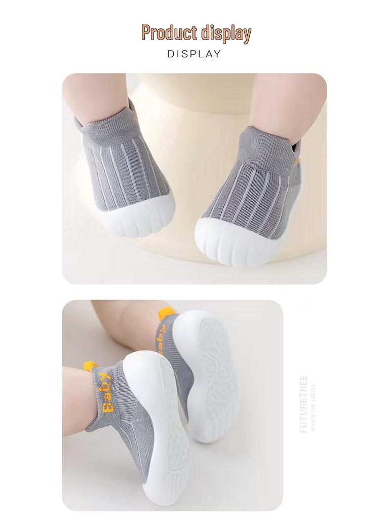 Breathable Non-Slip Baby Walking Shoes for Indoor and Cold Seasons