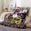 Cozy F-Friends Comedy Movie Characters Flannel Blanket for Beds Room Decoration Picnic - Customizable Gift Blanket