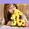 Adorável Pelúcia Girafa Colorida Grande Boneca Animal de Pelúcia Lançamento de Casamento Boneca de Máquina de Garra