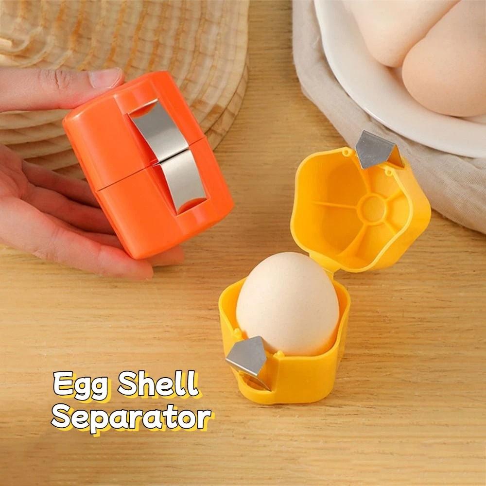 Effortless Egg Shell Separator Professional Egg Breaker Kitchen Gadgets Eggshell Opener  Baking