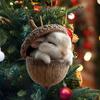 Animal Ornaments 3D Funny Cute Pendant Christmas Tree Decor For Indoor Outdoor Living Room Wall Door Mantel Fireplace Farmhouse