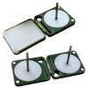 Opvouwbare Garenspoelhouder voor Breien, Inklapbare Garendispenser met Soepele Geleider, Draagbare Garen Dispenser voor Haken, Reis Opberg Organizer