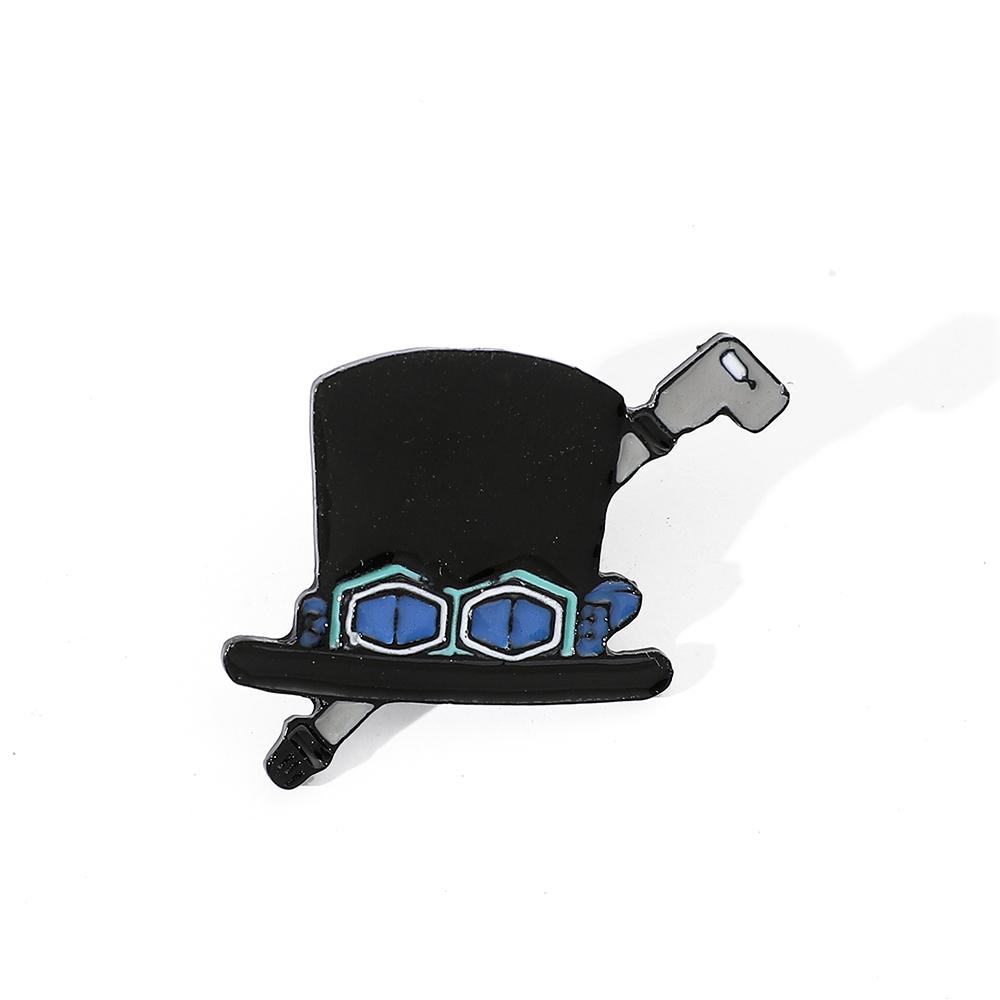 

Anime Enamel Brooch Flames Luffy Ace Zoro Pins Metal Fashion Cute Cartoon Jewelry for Jeans Bag Backpack Decoration