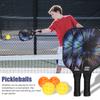 Fiberglas Pickleball Rackets Set Pickleball Paddle Set of 2 Rackets and 4 Pickleballs Balls