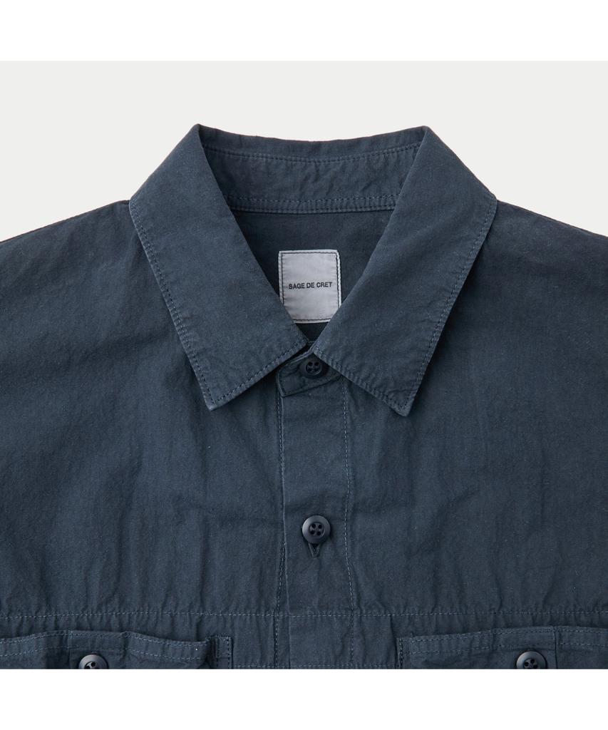 Series Sage De Cret Co/Hemp High Density Work Shirt Jacket Svuam26551Nyx