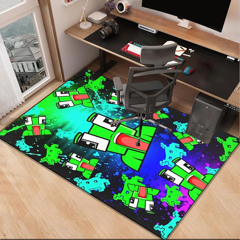 Space Un-speakable Adventure Office Rug Chair Mat, Game Carpet, Suitable for Front Door, Bedroom, Living Room, Desk, Holiday Gift