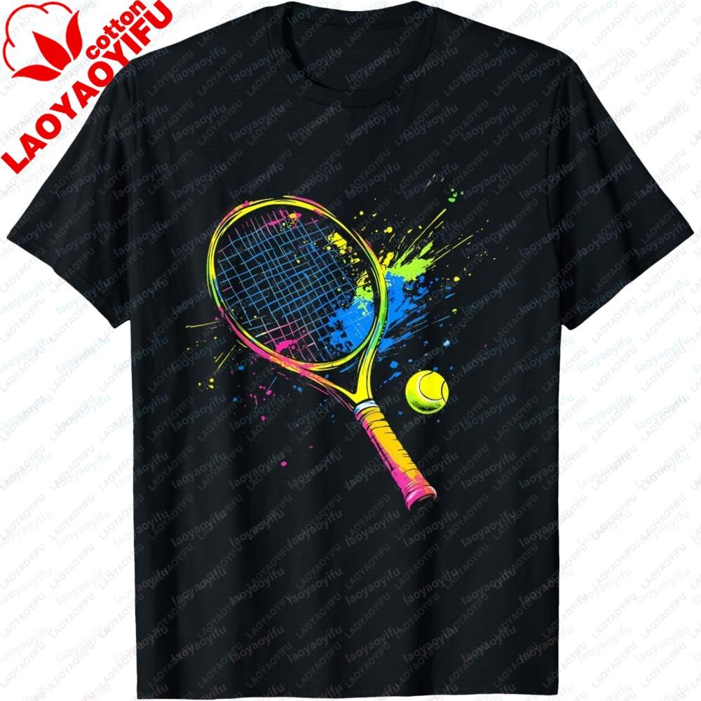 Summer Short Sleeve Unisex Fashion TShirt Blue Black Urban Art Graphic Design Casual Modern Streetwear Comfortable graphic Tops