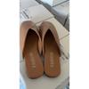 Damen Hausschuhe Damen coole Hausschuhe Außenbekleidung Strand Strand Sommer Damen flacher Boden Mode Tasche Kopf Halbschuhe Muller Schuhe