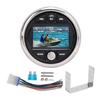 3 Inch TFT Display Screen Marine Radio System IPX6 Waterproof Bluetooth Stereo Receiver with Backlit