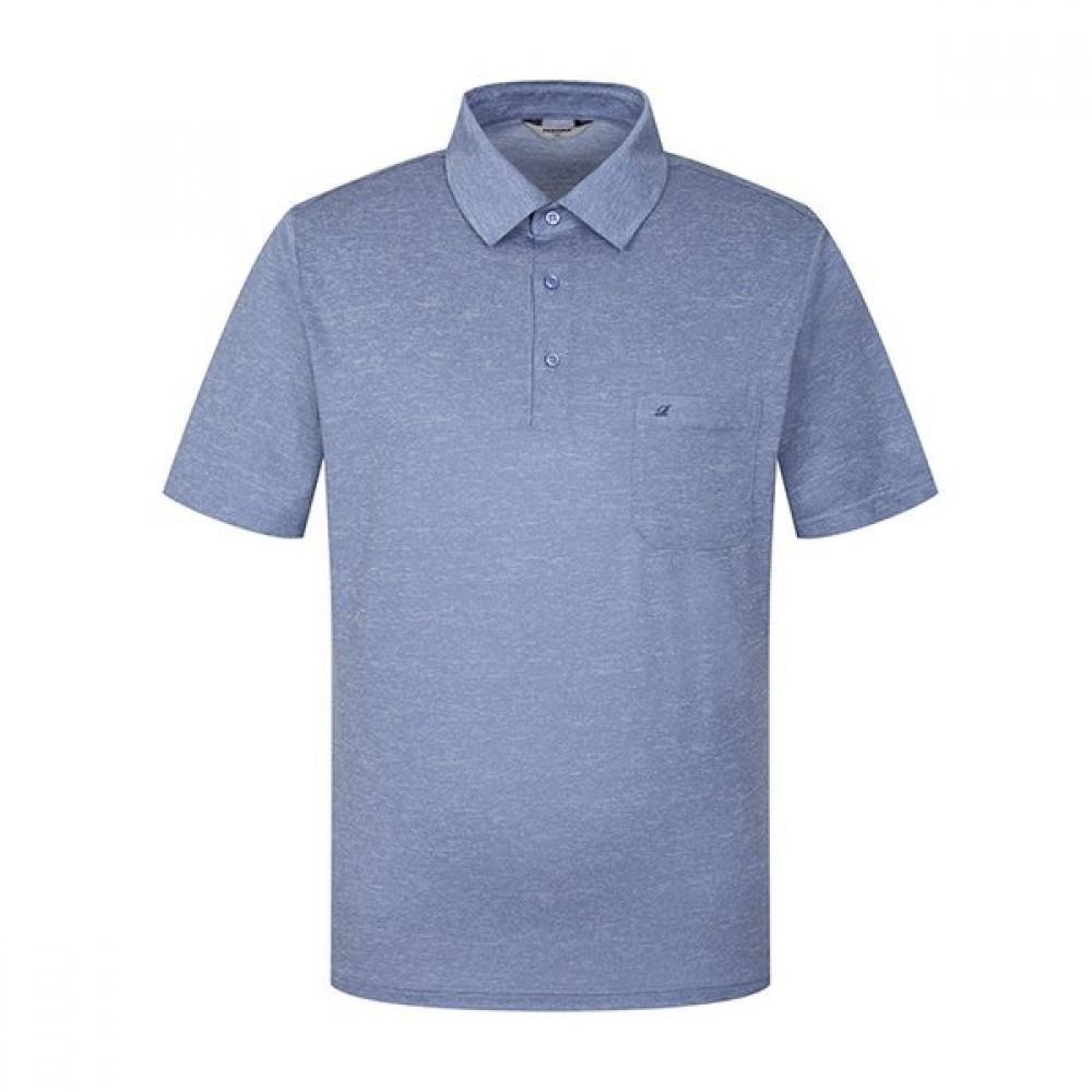 Renoma Solid Collar Neck ShorT Sleeve T shirT rpuTg1903 Bu 95