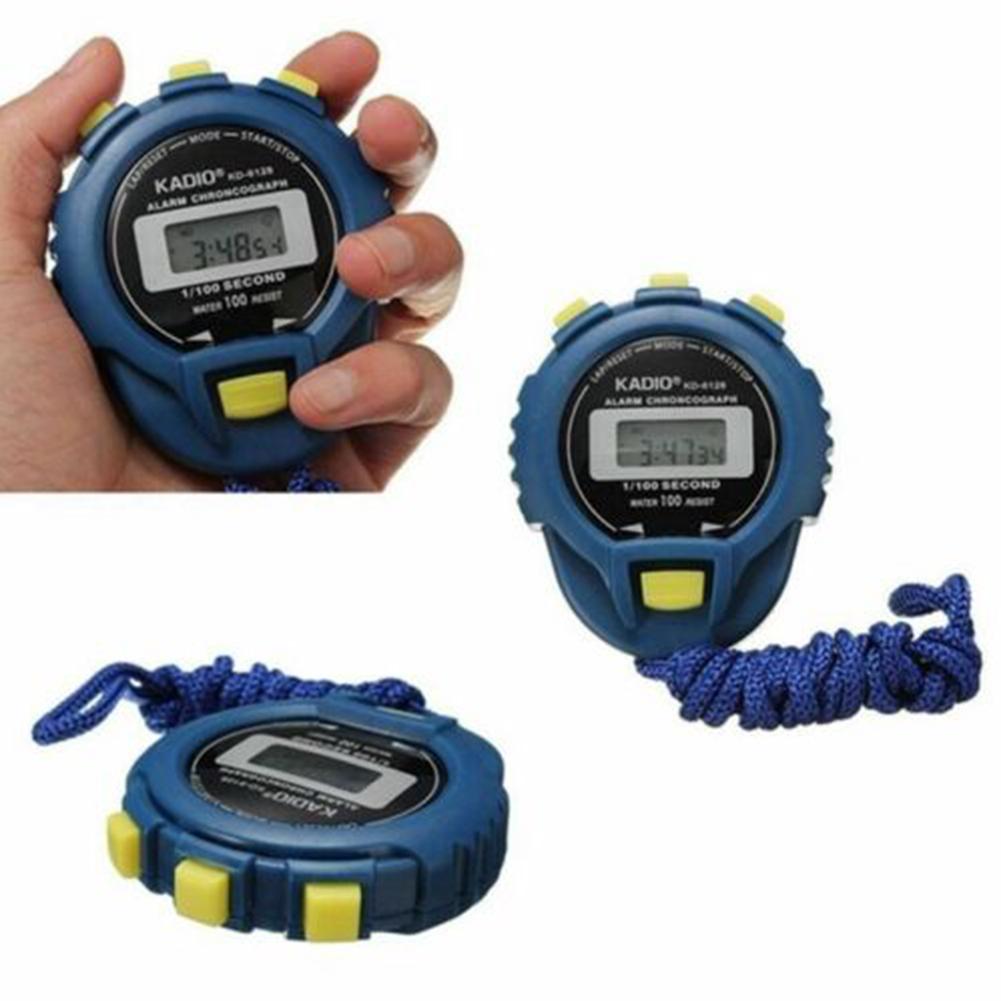 Handheld Sports Stopwatch Portable Digital Stop Watch Multi Function Timer