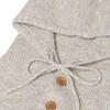 Bbc Earth Button Knit Balaclava  Beige 
