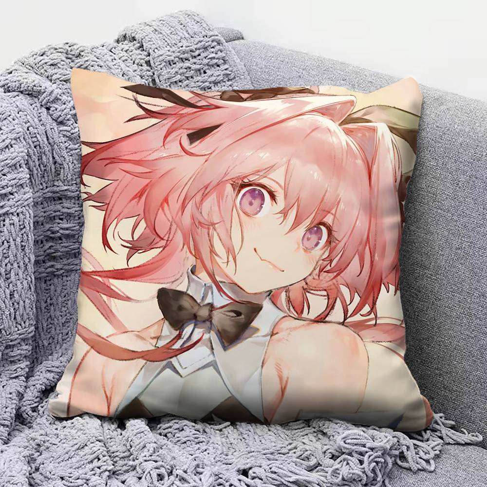 Astolfo Fate Apocryph FGO Pillow Covers Home Sofa Cushion Covers and Aecorative Custom