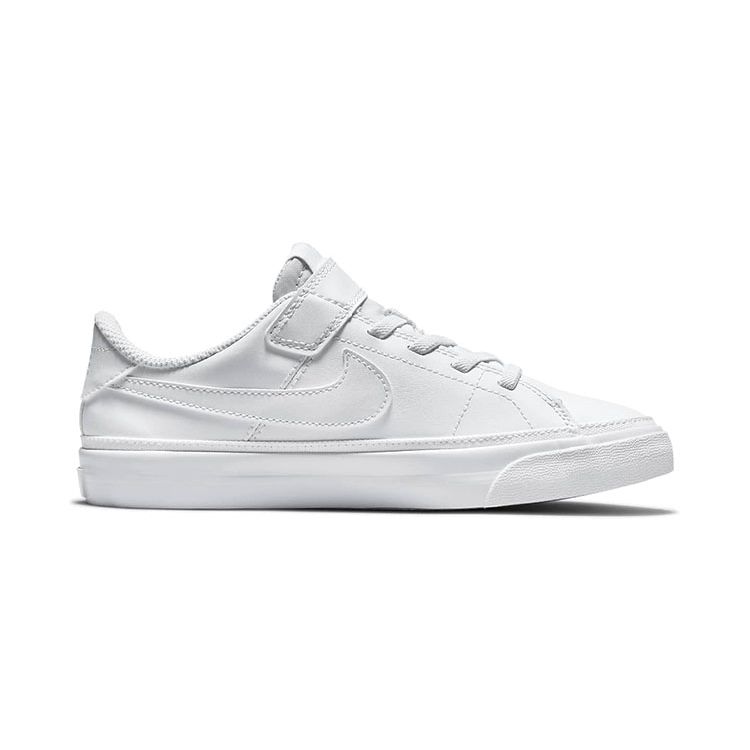 Nike Court Legacy PS Triple White Kids Sneakers DA5381-104