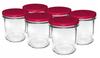 Preserve jars with lids, 6 pcs, 346 ml