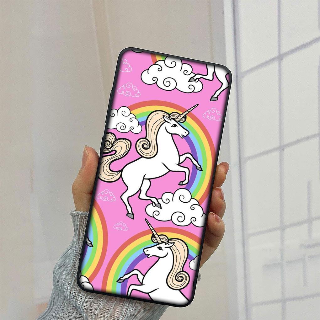 Anime Unicorn Cartoon  Horse Soft Phone Cover for Huawei Nova 3i 3 5t 2i 7 SE Mate 10 20 P20 P30 Pro 2 Lite Silicone Case