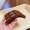 Chocolate Squishy Toy Slow Rising Squeeze Toy Chocolate Bar Brick Squishy Fidget Toy Anti Stress Release Hand Relax Gift Toy