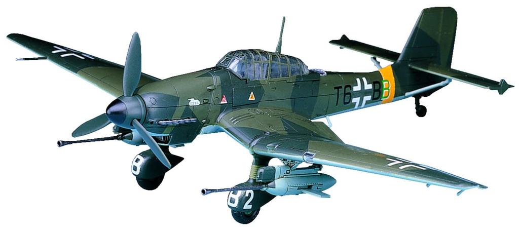 Doyusha scale German Stuka attack aircraft plastic model 1/72 Ju87G-1 anti-tank